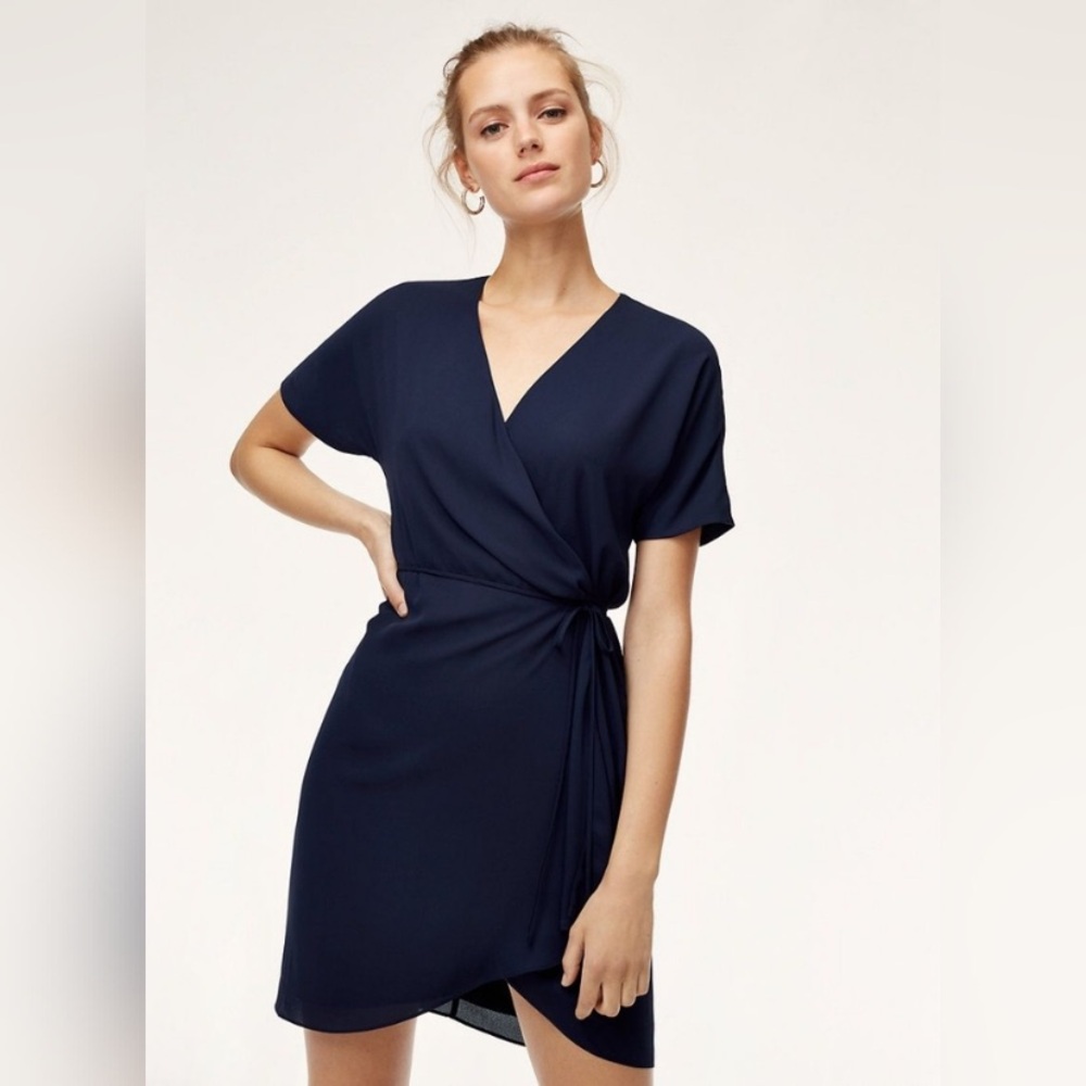 Babaton wrap dress
